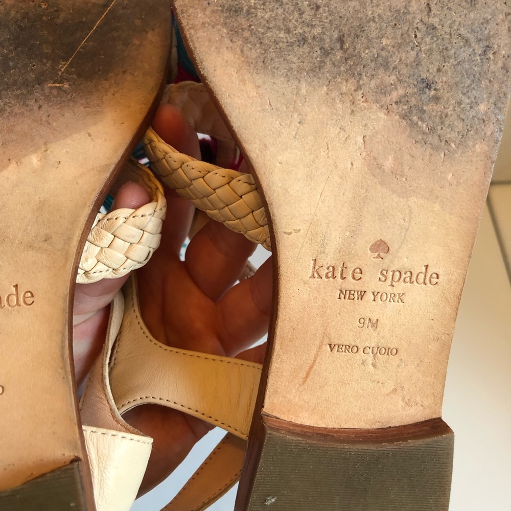 Kate spade sunset strappy pompom sandals - Picture 13 of 14